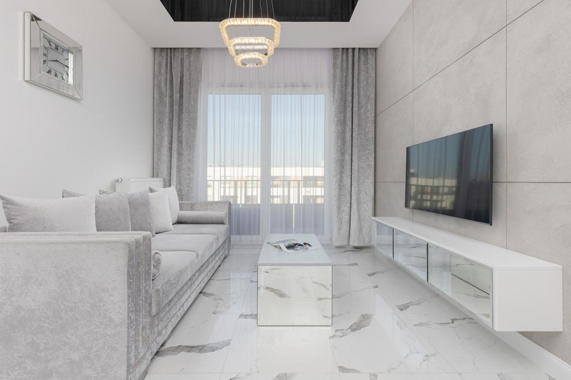 Elegant Apartments With Balcony & Parking Warsaw By Noclegi Renters Eksteriør bilde